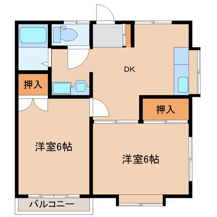 エスポアールの物件間取画像